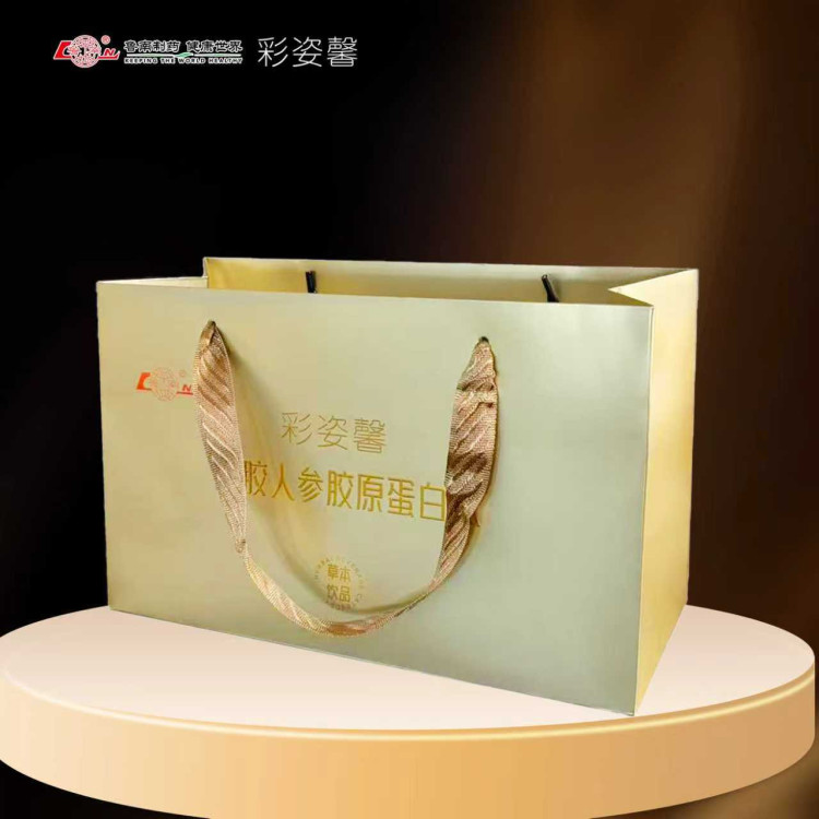 阿胶人参胶原蛋白肽手提袋